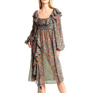 for love and lemons astoria maxi dress FOR LOVE AND LEMONS Astoria Maxi Dress